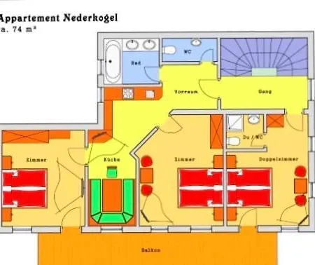 Altes Holzhaus Апартаменты Зёльден